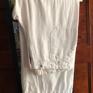 White Linen pants